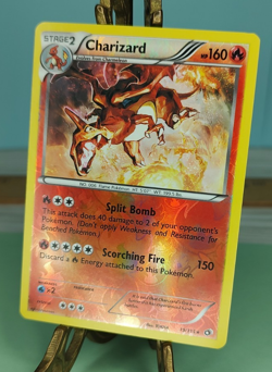 Pokemon Legendary Treasures Reverse Holofoil Charizard 19/113 Trading Card TCG - Image 1