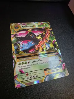 Pokemon TCG M Venusaur EX 2/108 Evolutions Holo LP Card 2016 - Image 2