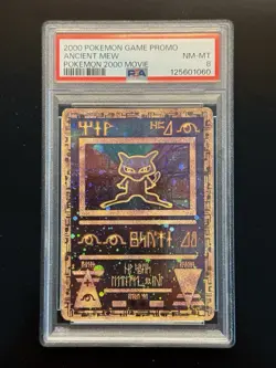 Pokemon TCG Ancient Mew Promo 2000 NM-MT PSA 8 Holo Rare Card - Image 1