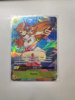 One Piece NAMI 5 Card Lot! All NM - Image 4