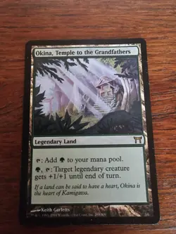 Okina, Temple to the Grandfathers Champions of Kamigawa Regular MTG Played - Image 1