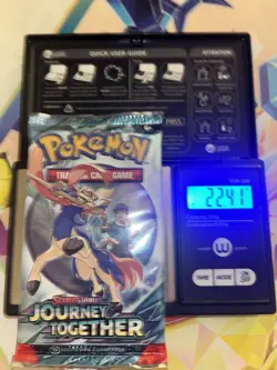 Heavy! Over 22.41 Gram Pokemon Journey Together Booster Pack Sealed - Image 1