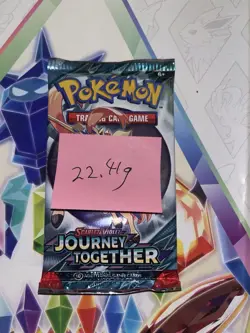 Heavy! Over 22.41 Gram Pokemon Journey Together Booster Pack Sealed - Image 2