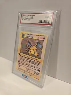 1999 Charizard Pokemon Game First Edition Holo Rare - 1 of 1 Custom - Image 3
