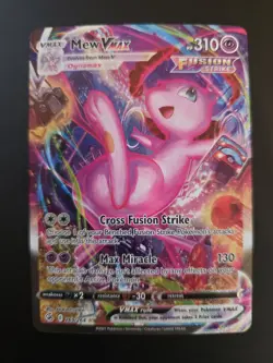 Pokemon TCG Mew VMAX 269/264 Alternate Art Secret Fusion Strike NM - Image 1