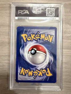 1999 Pokemon Shadowless Wartortle PSA 9 Mint #42 Base Set - Image 2