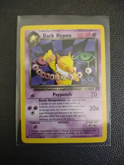 Dark Hypno | 26/82 | Team Rocket Non Holo Rare Pokemon Card LP - Image 1