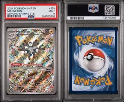 Magneton Surging Sparks 159 Black Star Promo PSA 9 Pokemon Card - Image 3