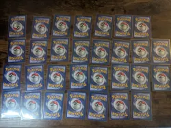 Lot Of 30 Vintage Base Set Pokemon Cards Lot 2 - Image 2