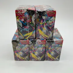 Lot of (5) Pokemon TCG Mega Evolution Enhanced Booster Boxes SEALED - Image 3