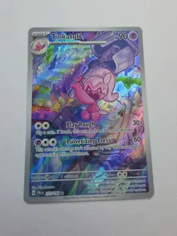 Tinkatuff - 217/193 - Illustration Rare NM, English Pokemon Paldea Evolved - Image 1