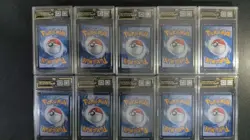 2025 Pokemon CHN 063/130 RR Mimikyu ex OCD 9.5 Gem-Mint Lot*10 LN05 - Image 2