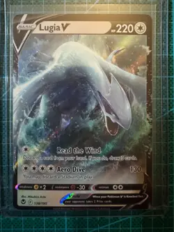 Pokemon TCG Lugia V 138/195 & Ho-Oh V 140/195 Ultra Rare Silver Tempest English - Image 2