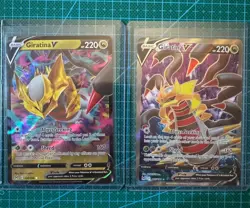 Pokemon TCG - Lost Origin - Giratina V Full Art 185/196 & Giratina V 130/196 - Image 1
