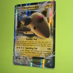 Ampharos EX - Holo 27/98 Ultra Rare Pokemon XY - Ancient Origins NM - Image 3