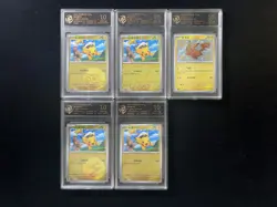 2025 Pokemon S-CHN CBB1C 0704/09 Captain Pikachu RPA 10 Pristine Lot*5 #3 ER08 - Image 1