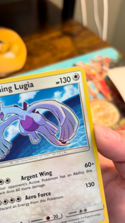 Pokemon TCG Shining Lugia SM82 Sun&Moon Black Star Promo 2017: LP. Ships Free! - Image 2