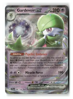 Gardevoir ex 086/198 Double Rare Scarlet & Violet Pokemon Near Mint - Image 1