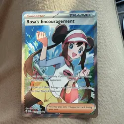 Rosa's Encouragement 114/088 Ultra Rare Pokemon Perfect Order Prerelease English - Image 1