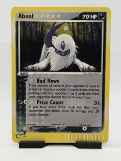 Absol 1/97 Holo Rare Dragon set EX Era E-Reader Pokemon TCG - Image 1