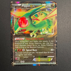 TCG Pokemon Flygon EX XY61 XY Holo - Image 1