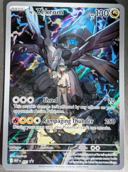 N’s Zekrom - 031 - ME: Ascended Heroes ETB Promo - Near Mint Holo - Pokemon TCG - Image 1