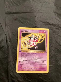 Pokemon Jungle 1st Edition - #23/64 Mr. Mime Non-Holo NM - Image 1