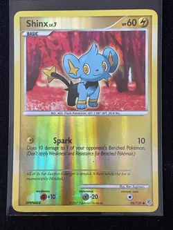Shinx 98/130 | 2007 Pokemon Diamond and Pearl Reverse Holo | LP Lightly Played - Image 1
