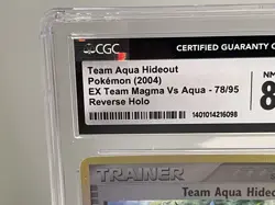 Pokemon Team Aqua Hideout 78/95 Team Magma vs Team Aqua Reverse Holo CGC 8.5 - Image 3