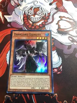 x1 Darklord Djehuty - BPRO-EN019 - Super Rare - 1st Edition Yu-Gi-Oh! M/NM - Image 1