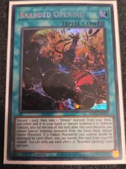 Yugioh! NM Branded Opening - MP22-EN155 - Prismatic Secret Rare - 1st Edition - Image 1