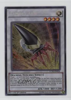 SCR - Armory Arm 1st Ed. YuGiOh Legendary Collection 5Ds MegaPack #LC5D-EN034 - Image 1