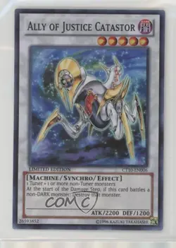 Ally of Justice Catastor YuGiOh Series 10 Collectors Tins Limited Edition Promo - Image 1