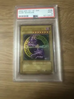 PSA 9 Dark Magician SDY-006 Ultra Rare Vintage Yugioh Starter Deck: Yugi 2002 - Image 1