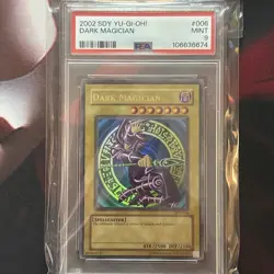 PSA 9 Dark Magician SDY-006 Ultra Rare Vintage Yugioh Starter Deck: Yugi 2002 - Image 1