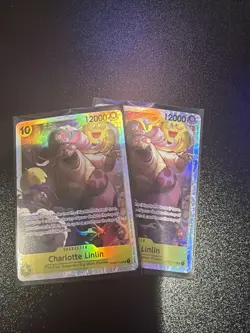 Charlotte Linlin OP03-114 SR One Piece CCG Pillars of Strength, NM Condition X2 - Image 1