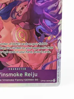 Vinsmoke Reiju OP06-069 Premium Booster English ONE PIECE SR Foil PRB-01 - Image 5