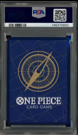 2025 One Piece Japanese Mihawk Manga Alternate Art Secret Rare #OP14-119 PSA 9 - Image 2