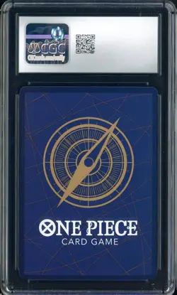 2024 One Piece Japanese PC One Piece Day Super Rare #109 Monkey D. Luffy CGC 10 - Image 2