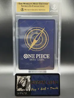 2024 One Piece Luffy OP05-119 Wanted Poster SP BGS 10 Pristine Japanese - Image 2