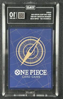 KAIDO TAG 10 2024 ONE PIECE THE BEST #OP04-044 ALTERNATE ART SUPER RARE 6066 - Image 2