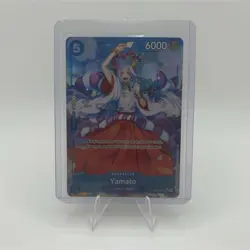 Namco One Piece CCG Yamato OP13-054 Carrying on His Will Alt Art Foil SR 6000 - Image 1