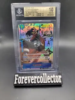 2023 One Piece OP03 Sogeking Manga Alt Art #122 Holo BGS 10 Pristine - Image 1