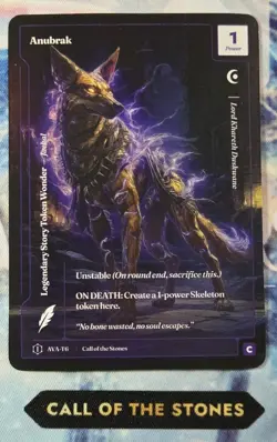 Wonders of the First, CotS - Anubrak AVA-T6 C, Formless - Image 1
