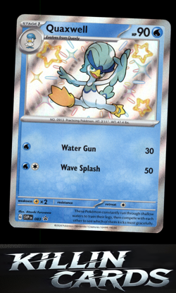 Quaxwell - 083 083 Pokemon Promo SV: Scarlet & Violet Promo Cards Card NM - Image 1