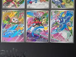 First Partner Illustration Collection 6 cards inc Squirtle,Charmander,Bulbasaur - Image 5