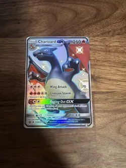 Charizard GX SV49/SV94 Hidden Fates Shiny Vault Holo Card LP Condition - Image 1