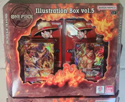 Lot Of Two Boxes! One Piece Card Game Illustration Box vol.5 Volume Bandai Namco - Image 2