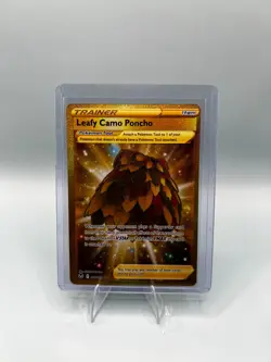 Leafy Camo Poncho 214/195 SWSH12: Silver Tempest Secret Rare Pokemon Card - Image 1