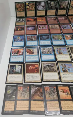 4th Edition Chinese Foreign Black Border FBB & Tempest - 82 Card Lot! - Image 2